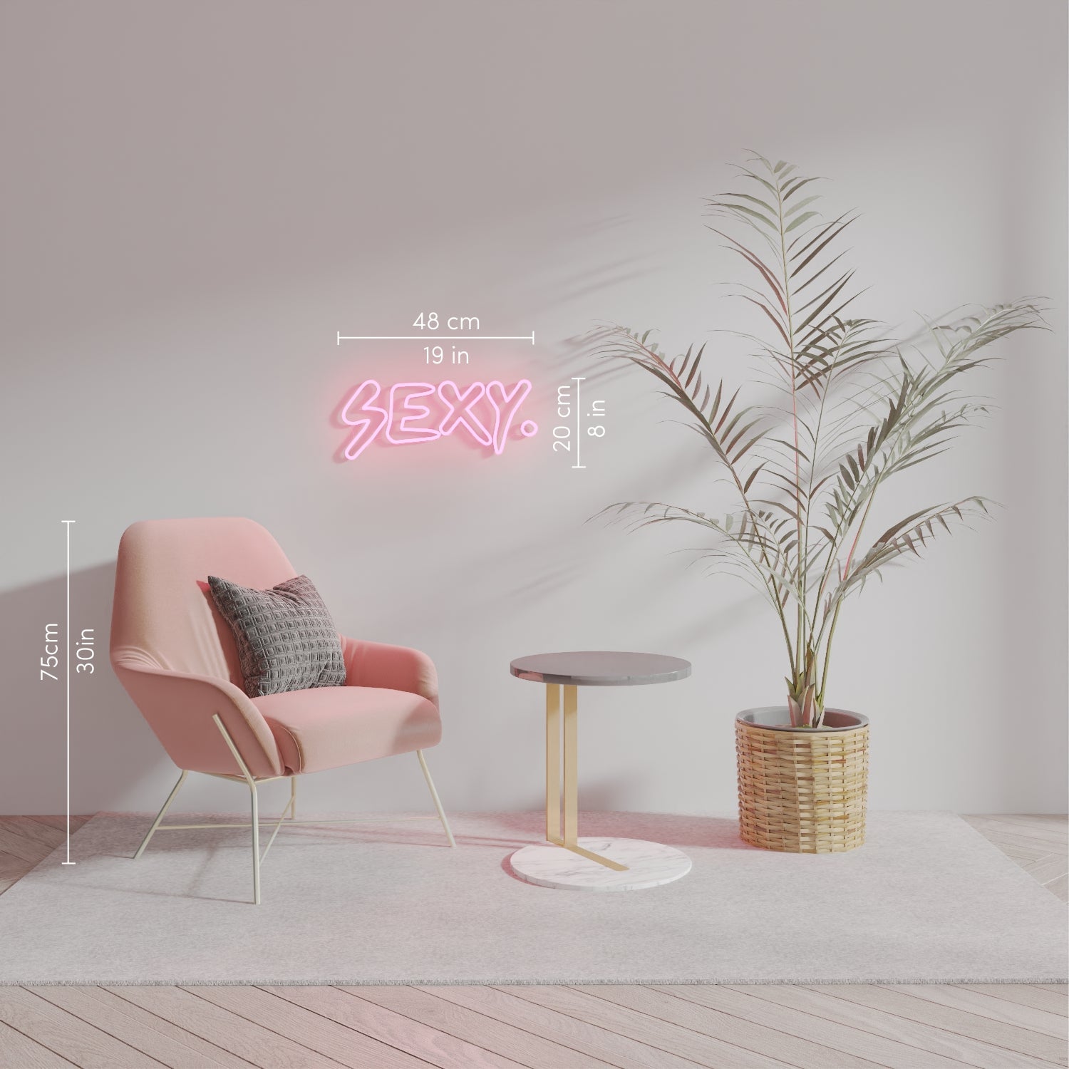 Sexy by Gregory Siff, LED Neon Sign - YELLOWPOP UK